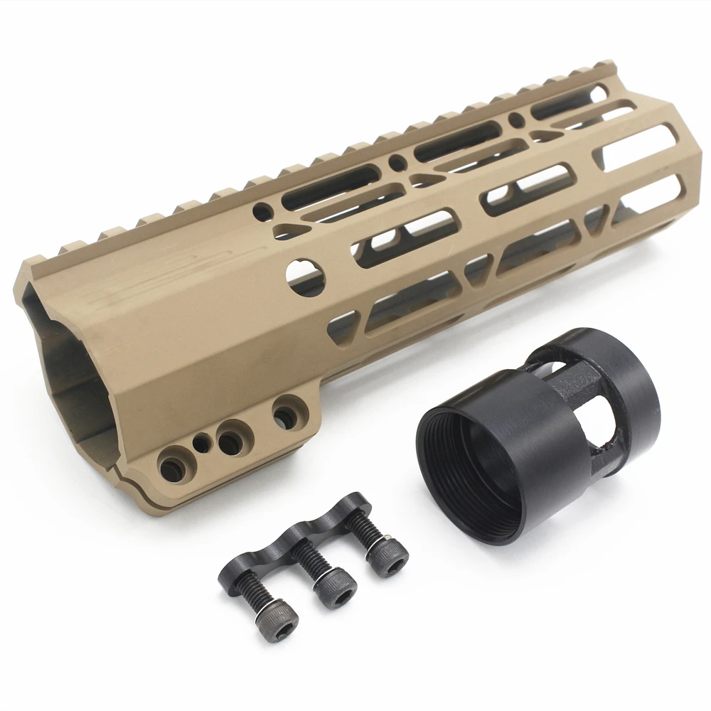 _ M4 M16 AR-15 Free Float Handguard зажимной стильный кронштейн охотничья стальная бочка гайка