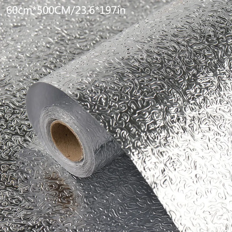 Домашняя кухня маслостойкая Водонепроницаемая наклейка из алюминиевого сплава