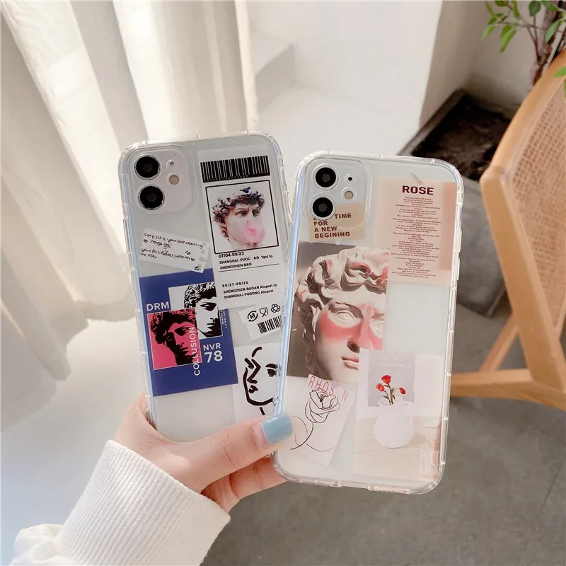 Чехол со штрих кодом для iPhone 12 mini 11 Pro Max 7 8 plus X XS XR SE 2020|Бамперы| |