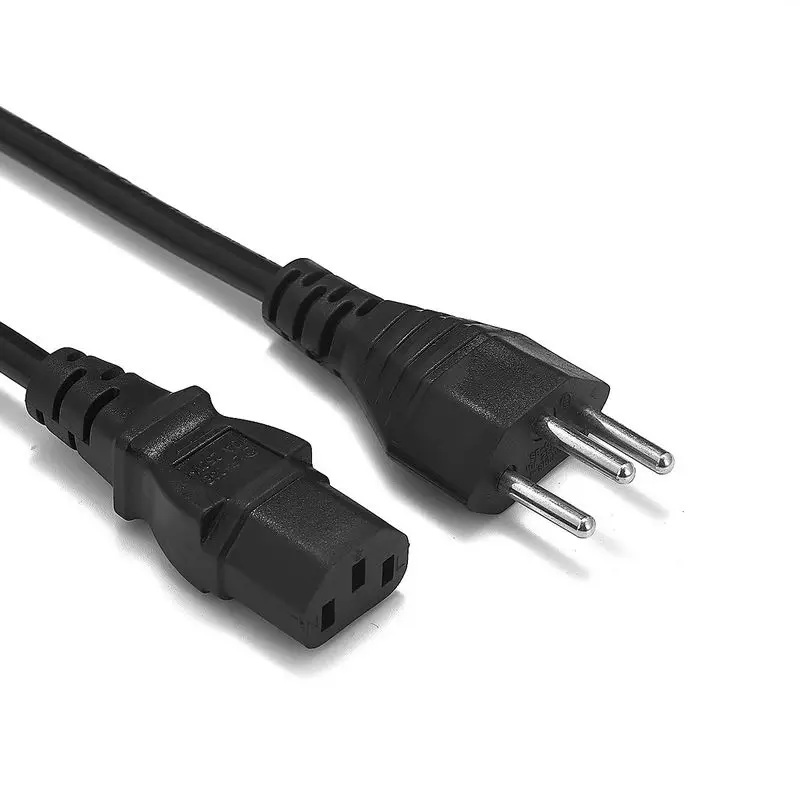 150 шт. Швейцарский кабель питания 1 5 м 2 3 IEC C13 Удлинительный шнур для ПК компьютера