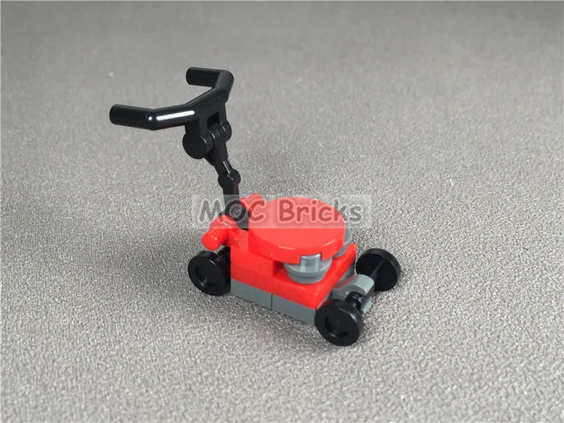 Фигурки игрушечные MOC сделай сам строительные блоки для города сада weeder machine
