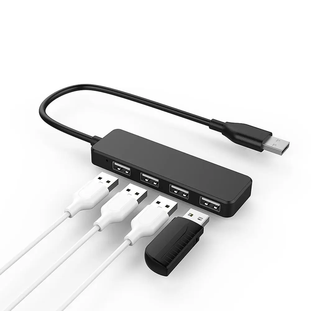 Usb-хаб 2 0/3 0 4-портовый концентратор ультратонкий портативный USB-разветвитель для
