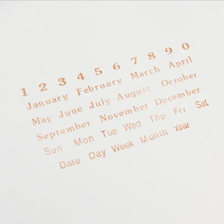 Year Month Day Blog Silicone Clear Stamps for Scrapbooking DIY Photo Album Cards Decoration Craft Transparent Stamp Seal | Дом и сад