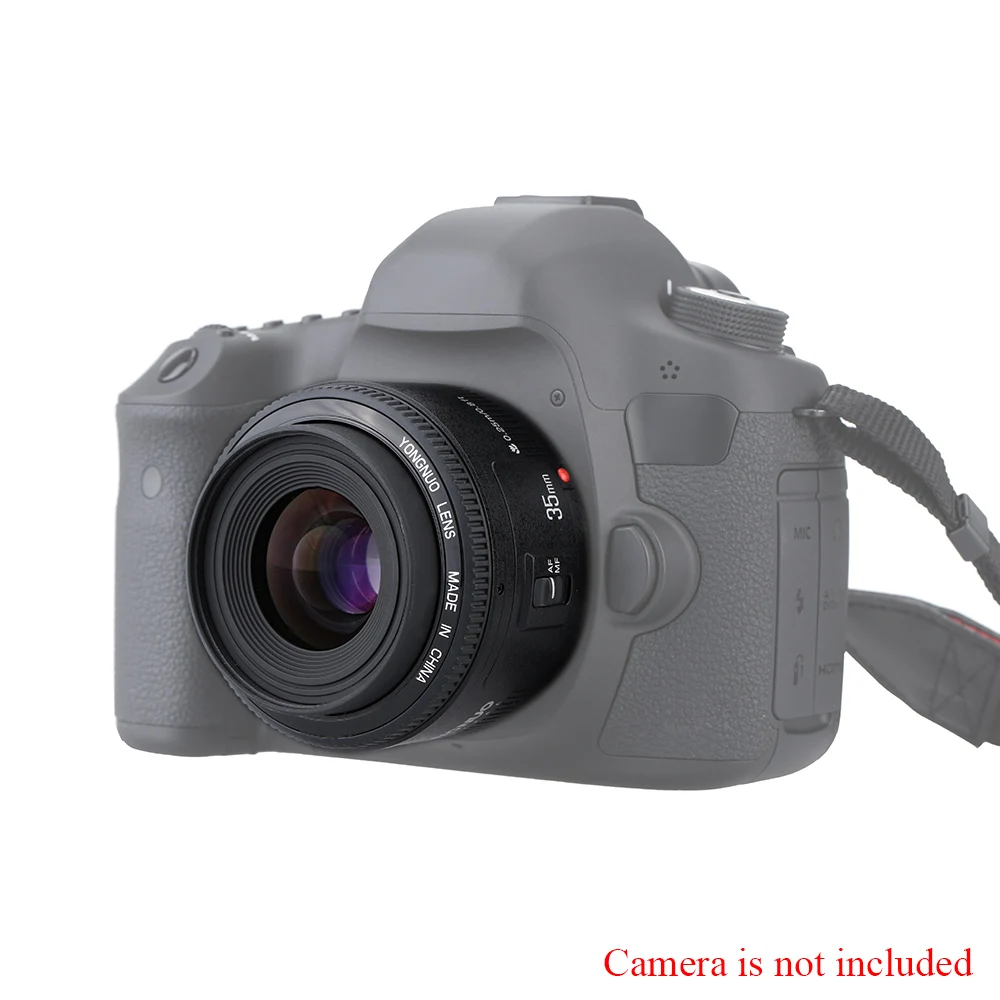 Yongnuo YN35mm YN35mm F2.0 Lens 1:2 AF / MF Wide-Angle Fixed/Prime Auto Focus Lens For Canon EF Mount EOS Camera EOS 5DII 5DIII