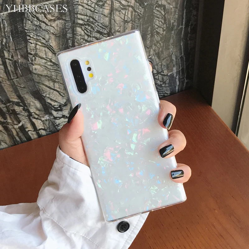 Мягкий чехол YHBBCASES для Samsung Note 10 Plus Galaxy S10 S8 S9 Plus|Бамперы| |