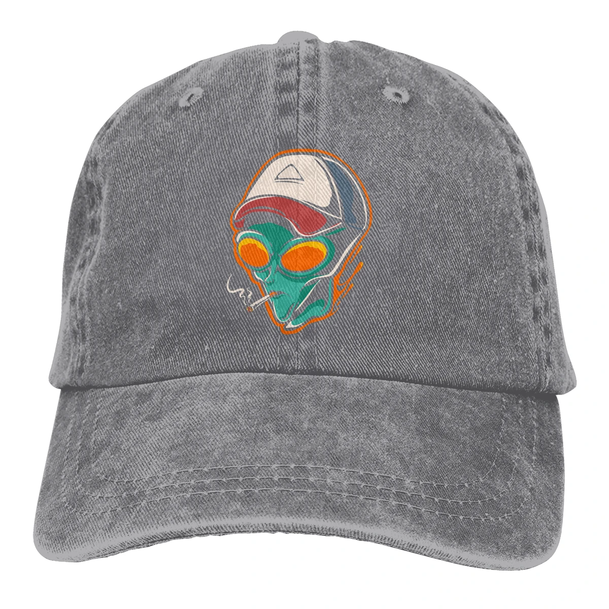 

Alien Smoking Hats For Men Women Fashionable Adjustable Baseball Cap Vintage Dad Hats