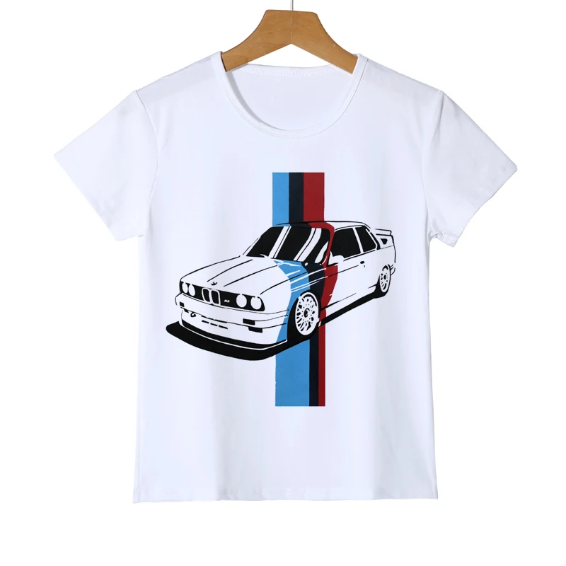 

Funny Car T Shirts M3 e30 F36 Kid's Summer Tops Short Sleeve Clothing Baby Tee Classic Boy Cool T-Shirt Girls Supercar tee Z31-9