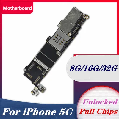 Материнская плата для IPhone 5C 8 ГБ 16 32 с полным чипом материнская логическая без