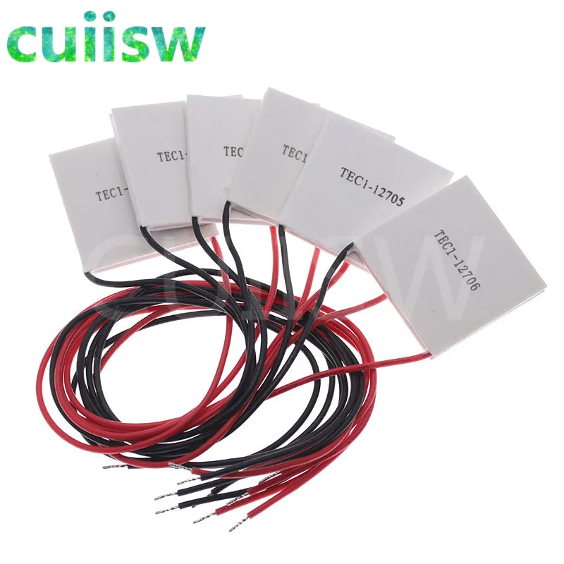 TEC1-12706 Термоэлектрический охладитель Пельтье TEC1-12705 TEC1-12710 TEC1-12703 40*40 мм 12V Пельтье Elemente модуль