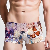 2021 new genshin impact klee venti paimon anime fat two dimensional underwear game peripheral shorts boxer shorts
