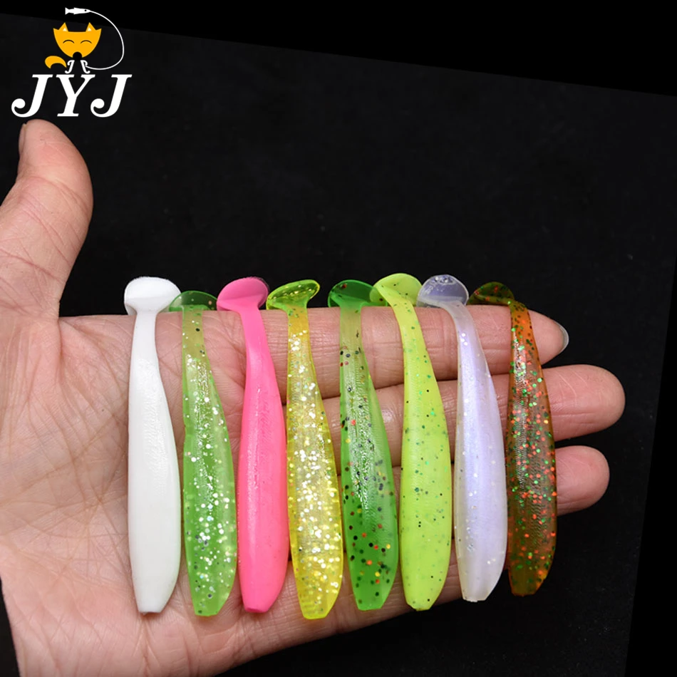 50 шт./лот воблер рыболовная приманка 75 мм 2 г Jig Swimbait искусственная одноцветная