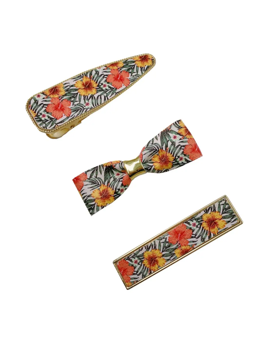 Новый Радужный 30x2 2 см/A4 Гибискус желтого и оранжевого цвета винтажный Стиль