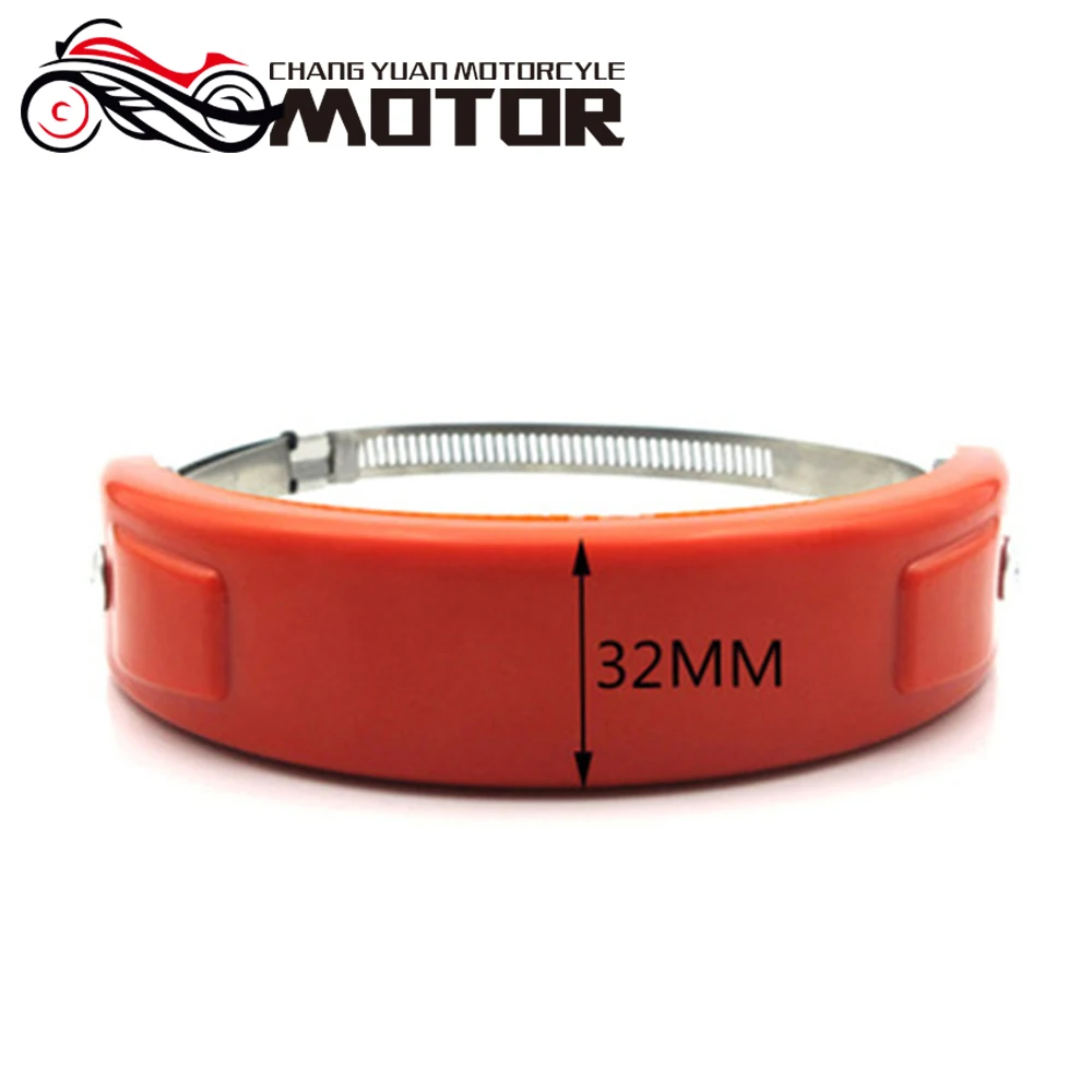 Аксессуары для мотоциклов глушителя Овальный вытяжной оранжевый протектор