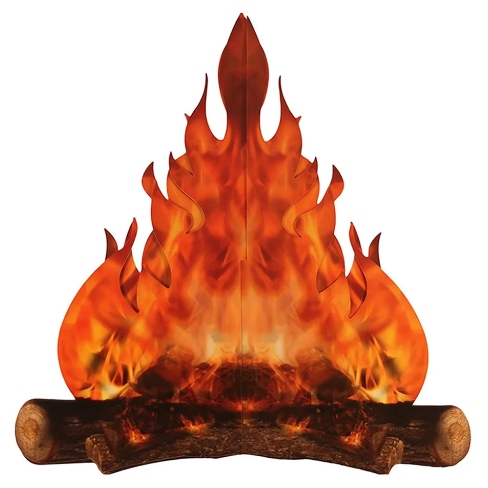 3D искусственное пламя бумага для искусственного пламени уличное украшение