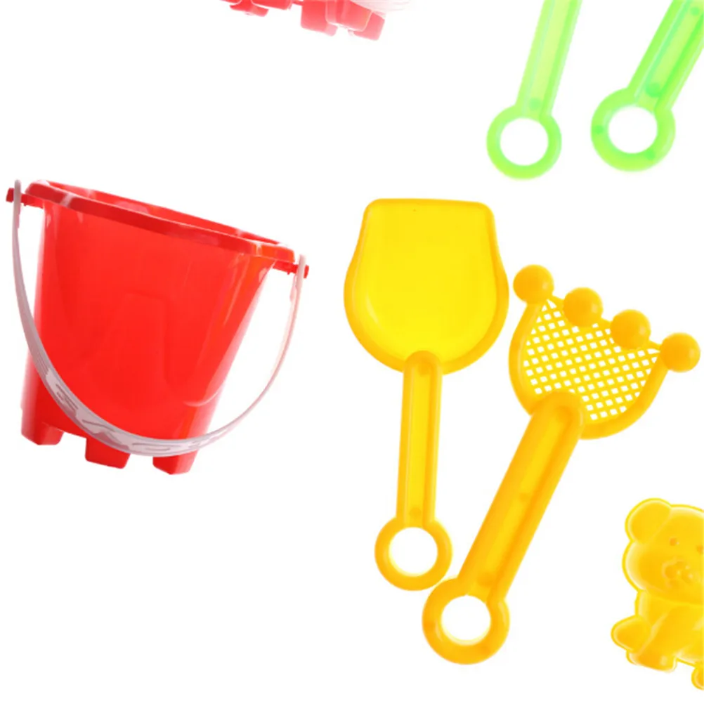 

1Set Sand Sandbeach Kids Beach Toys Castle Bucket Spade Shovel Rake Water Tools Children Beach Sand Dune Tool Toys For Children