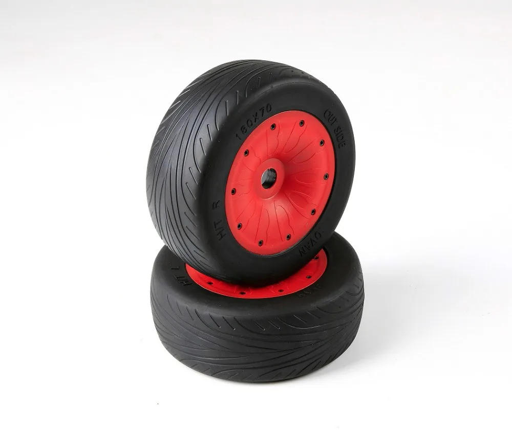 Комплект уплотненных дорожных шин для 1/5 Losi 5ive T Rovan Lt King Motor X2 Baja 4wd SLT Rc