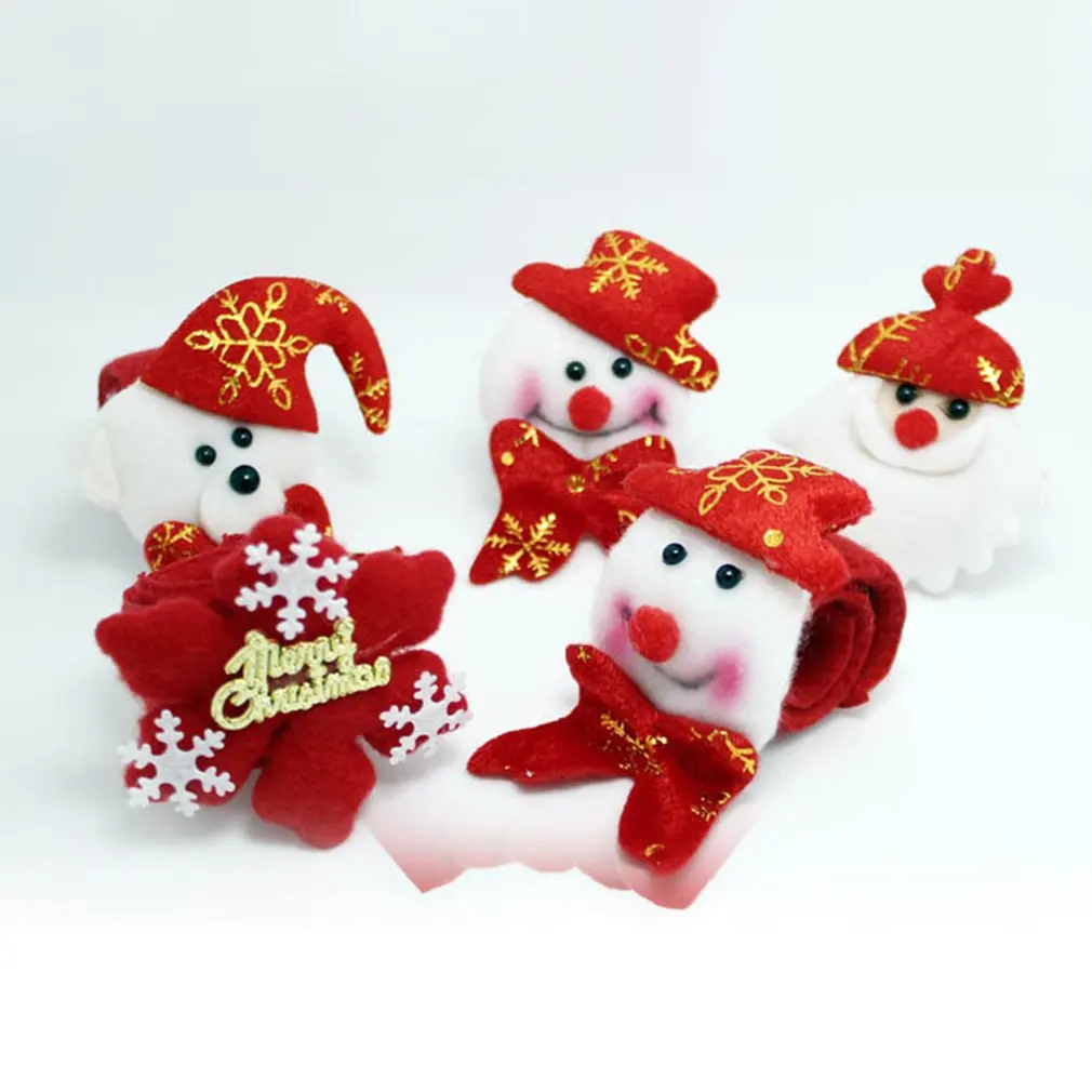 Забавный дизайн Рождественское украшение хлопковое кольцо модный браслет