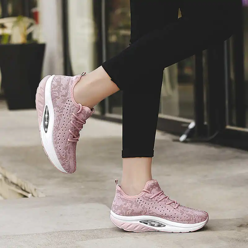 

Sneakers Sport Woman Running Shoues Tenis Running High Platform Women's Summer Sports Shoes Punk Brand Sneakers Luxury Tennis
