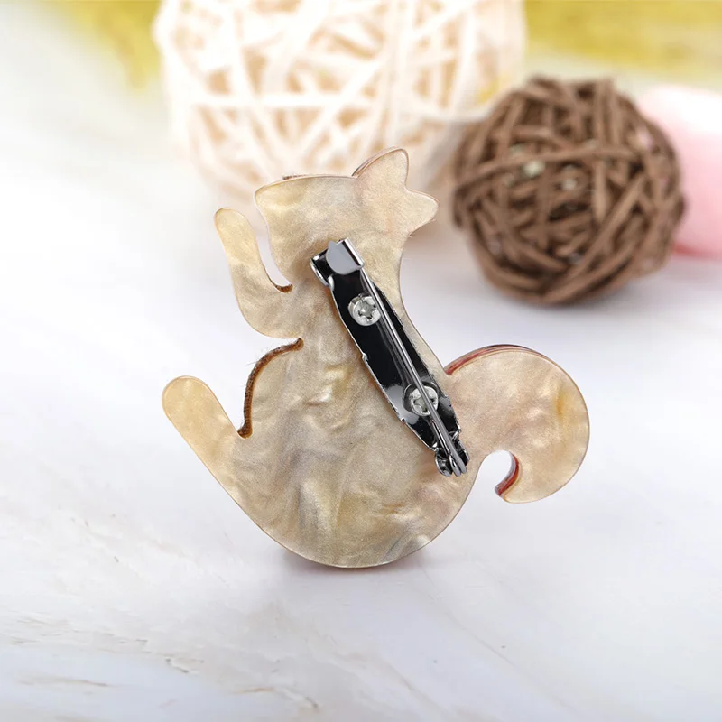 Blucome Изысканная брошь БелКА акриловая искусственная лошадь градом корсаж для