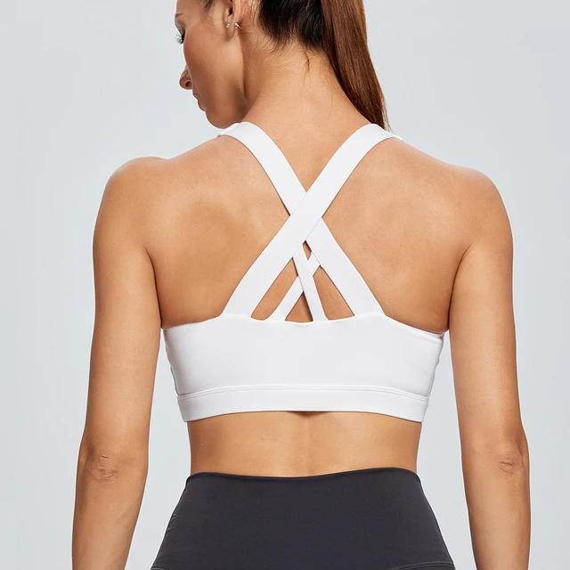 

Women's Plus Size Sports Bra Yoga High-Intensity Shockproof Underwear Push-Ups Fitness Bra Running Workout Vest