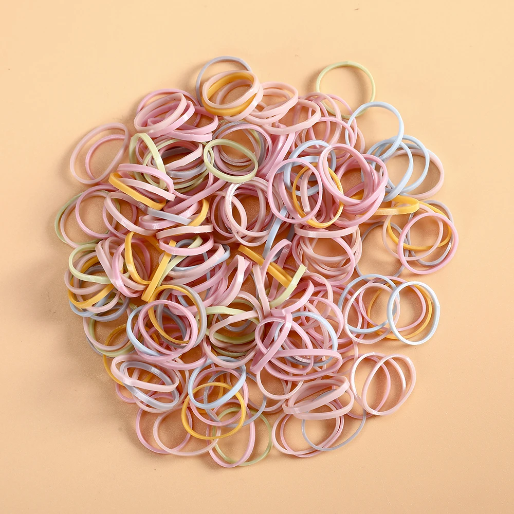 Резинка для волос AWAYTR 100/200 шт. резинка конский хвост аксессуары девочек| |