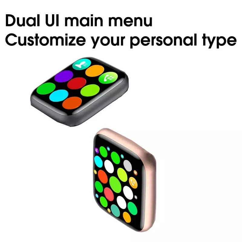 

10pcs Newest Original IWO W26 Smart Watch Rose 40mm 44mm Series 6 1.75 inch Bluetooth Call Smartwatch Heart Rate PK IWO12 Q99