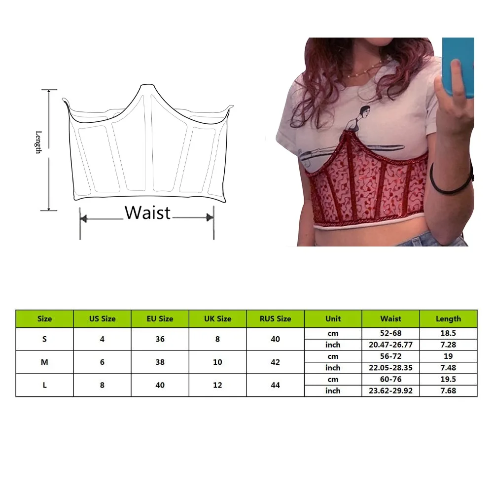 

2021 Women's Lace Lace Tucked Abdomen Fashion Slim Waist All-match Girdle Small Vest