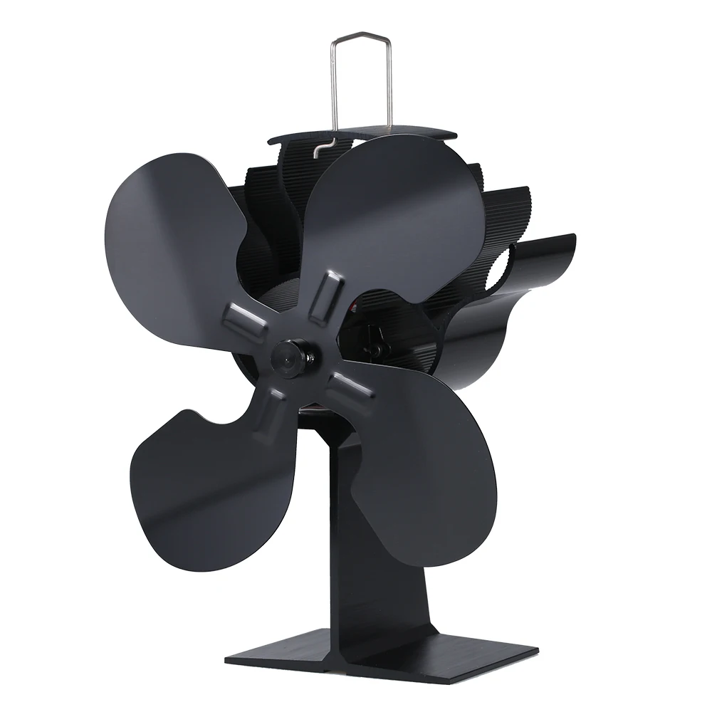 Горячая 4 лопасти тепловой вентилятор для камина дровяного бревна не требуется