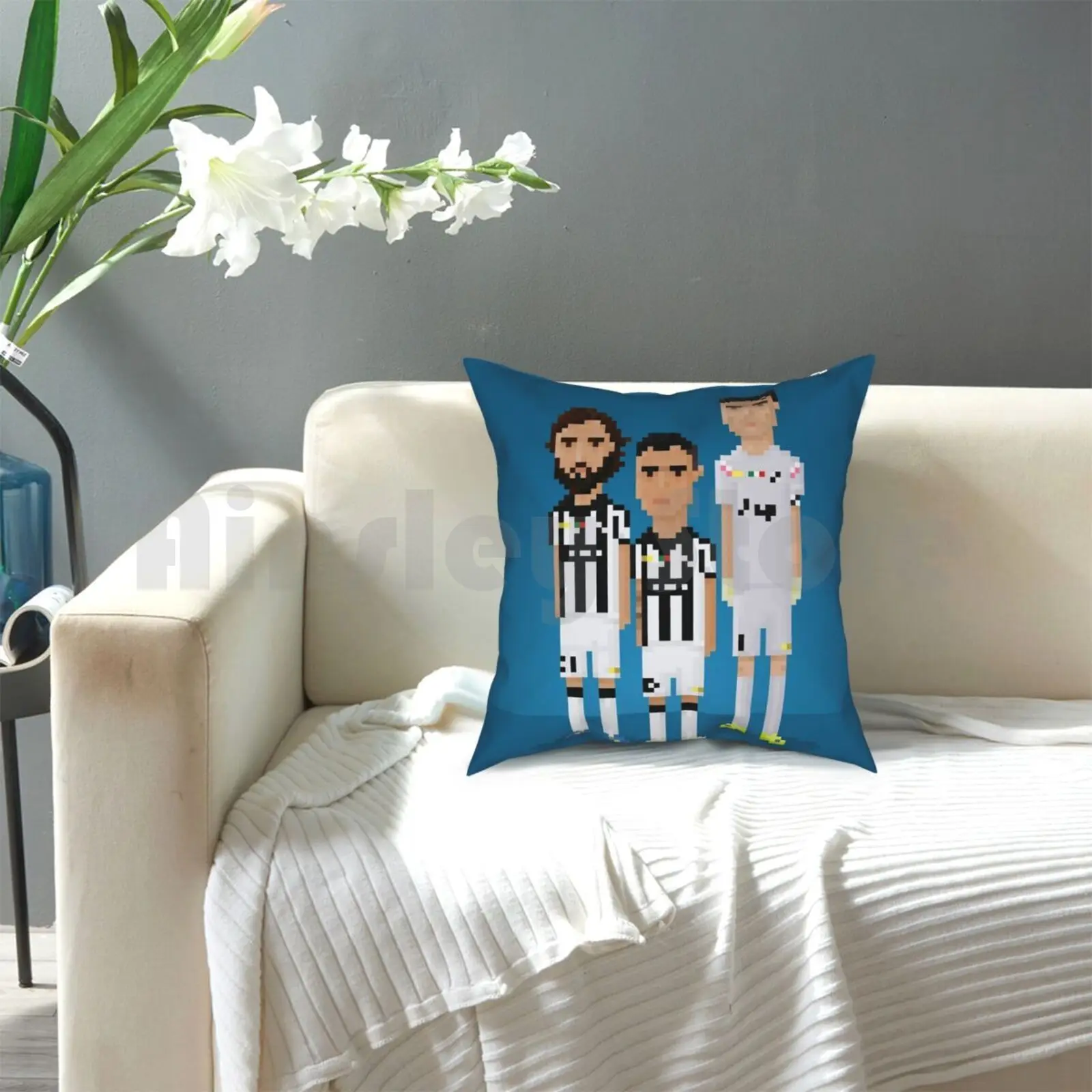 Подушка домашняя мягкая подушка с принтом итальянская Туринская старинная