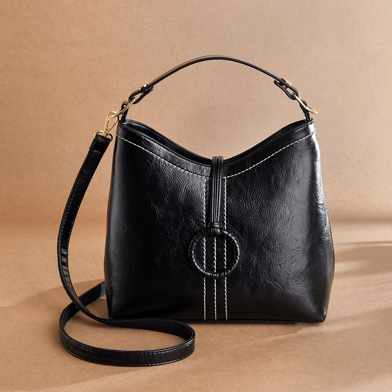 2020 модные сумки через плечо для женщин ретро кожаные роскошные женские