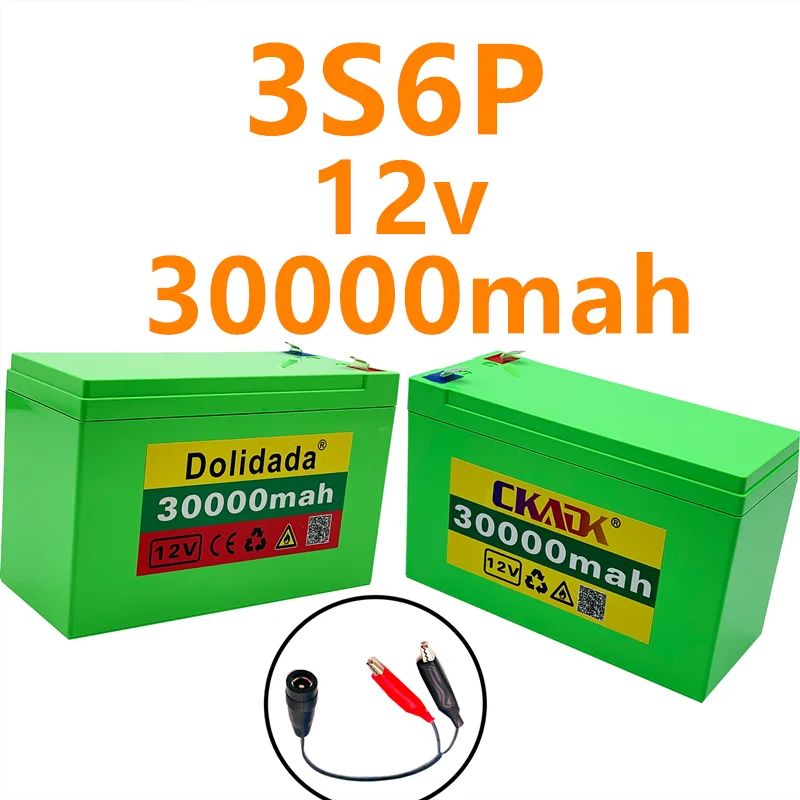 

Новый литиевый аккумулятор 12 В 30000 мАч 3s 6p, для распылителей, тележек, детских электромобилей и других аккумуляторов