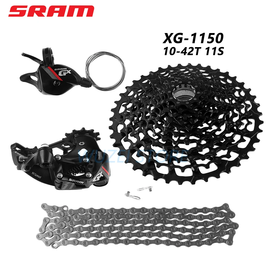SRAM GX NX 11 скоростной переключатель комплект групп 1x11s задний переключатель триггерный переключатель передач PG1130 11-42T XG1150 10-42T маховик цепи костюм