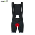WOSAWE Для мужчин, летние шорты-комбинезон с для велоспорта дышащая 3D гелевый мягкий ударопрочный легкий горный велосипед для верховой езды штаны Ropa Ciclismo