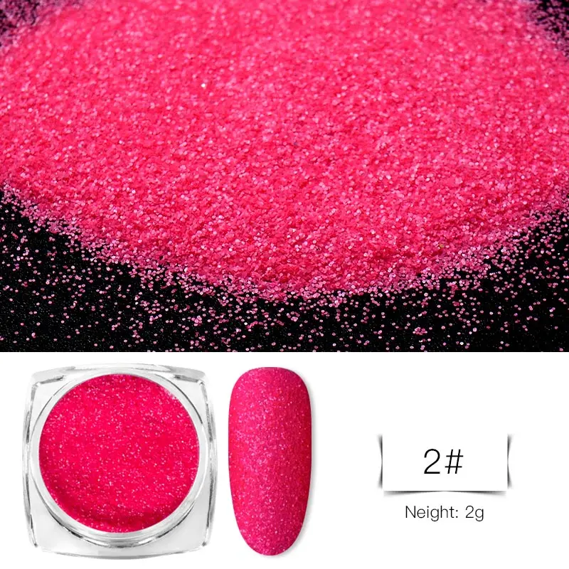0.2g Ice Transparent Mirror Nail Glitter Powder Mirror Glitter UV Gel Pigment Magic Chrome Dust 6 Colors Nail Art Decorations - Цвет: J72254