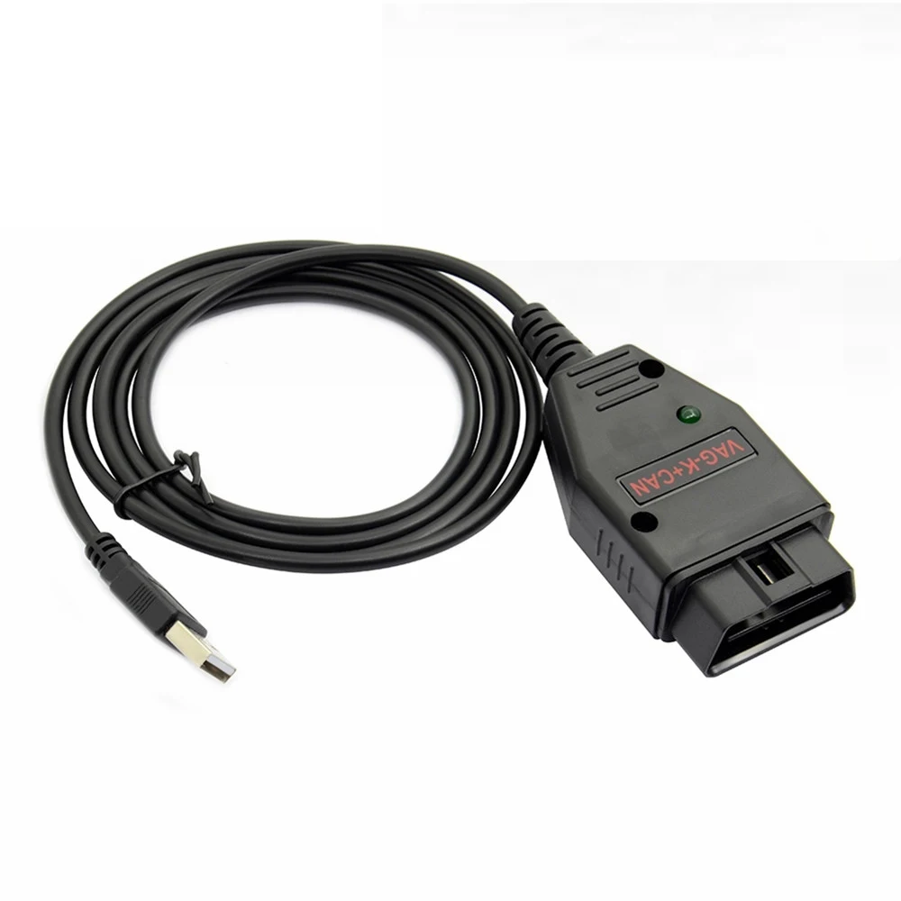 Для VAG COM кабельный сканер VAG K+ CAN Commander 1,4 obd2 диагностический сканер инструмент OBDII VAG COM кабель 1,4