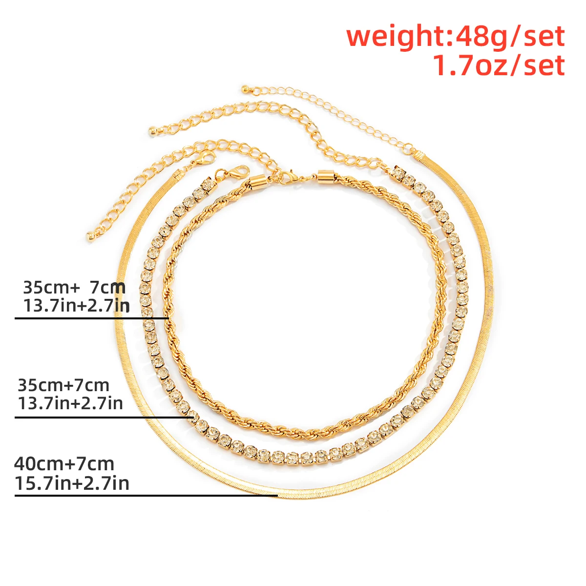 

Gothic Twisted Flat Blade Snake Chain Choker Necklace For Women Fashion Gold Color Layered Crystal Shiny Collier Charm Jewelry