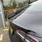 Губа для заднего багажника автомобиля, спойлер для заднего крыла Tesla Model 3, губа для заднего крыла 2017 2018 2019 2020 2021, аксессуары для стайлинга автомобиля, украшение