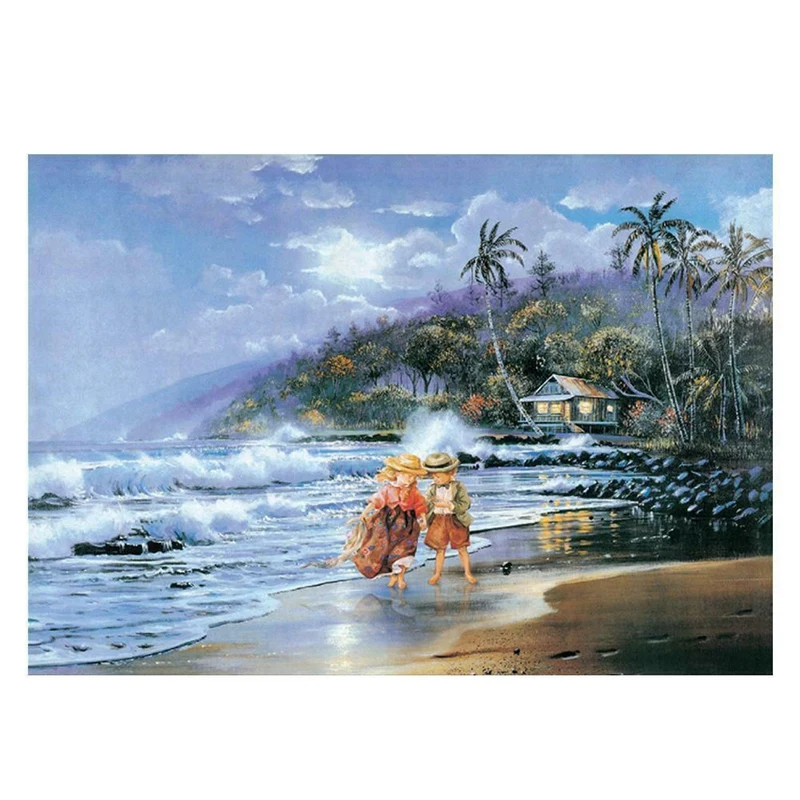 

1000 Pieces Puzzle Tranquil Bay Adult Kids Jigsaw Game Home Gift Landscape Patte