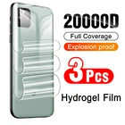 3 шт. задняя защитная пленка для Google Pixel 5 5A 5G 4A 6 Pro Pixel4 4 A Pixel5 Pixel5a Pixel6 Pixel4a 6pro Защитная Гидрогелевая пленка