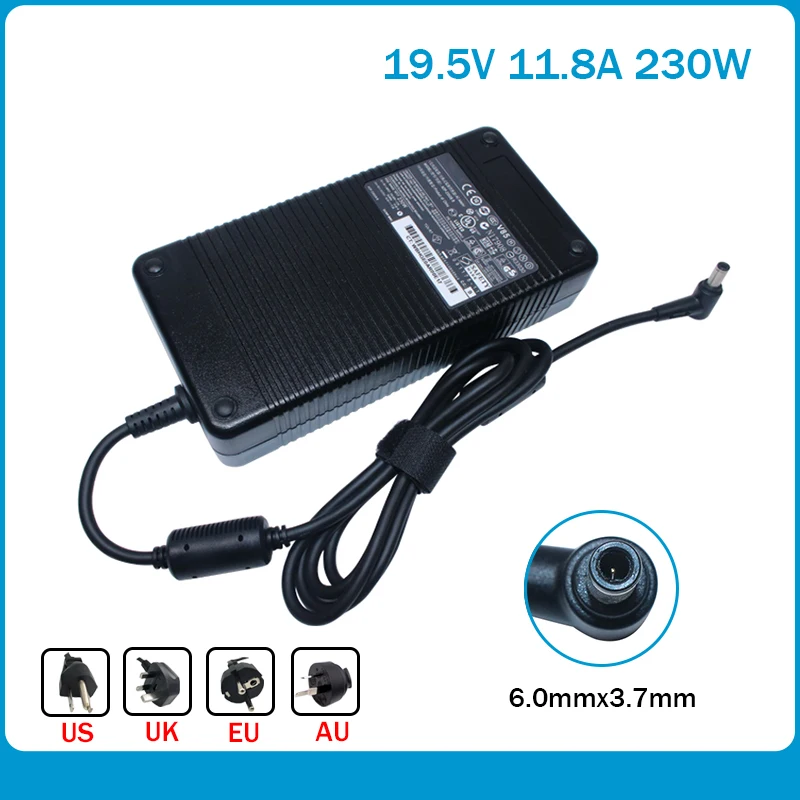 

230W 19.5V 11.8A For Asus ROG Zephyrus GX501VS GX501VI GL702VS GL702ZC GL702V Gaming ADP-230GB AC Adapter laptop charger Delippo