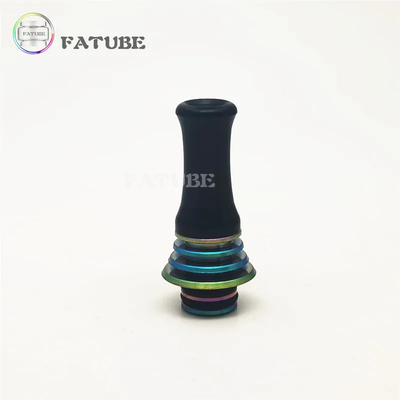 Мундштук для капель FATUBE длинный мундштук с трубочным соединением MTL POM SS