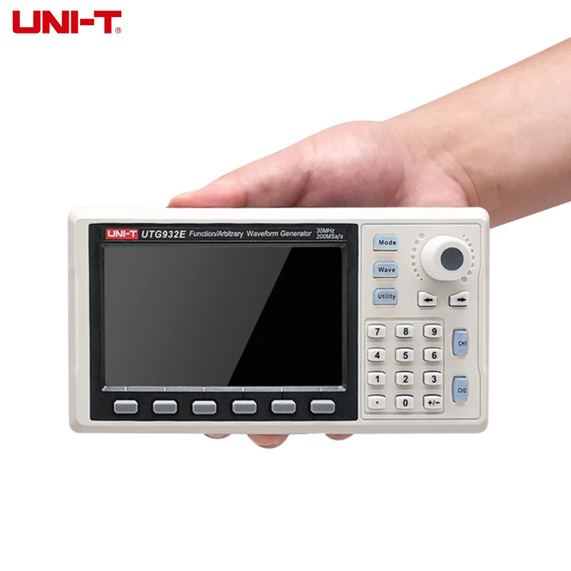 UNI-T UTG932 UTG962E Функция произвольный волновой сигнал генератор сигналов 60 МГц 30 2-х