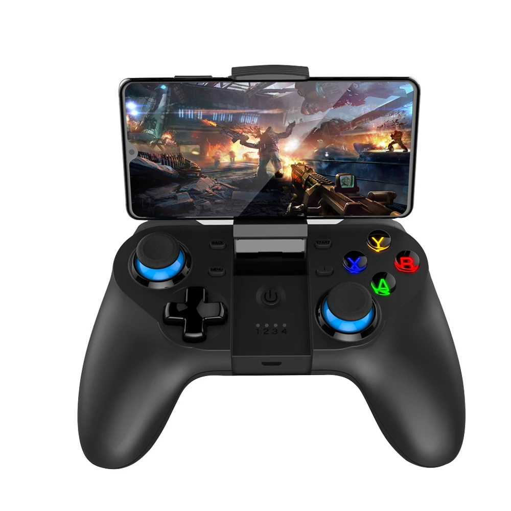 

Ipega Gamepad PG9139/PG9129 Bluetooth Wireless Joystick Game Console Controller for Xiaomi Android iOS NS with LED Light