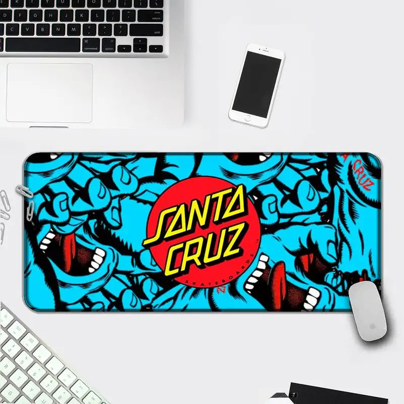 

santa cruz gamer play mats Mousepad Computer Gaming Mousepad Anti-slip Natural Rubber with Locking Edge Gaming Mouse Mat