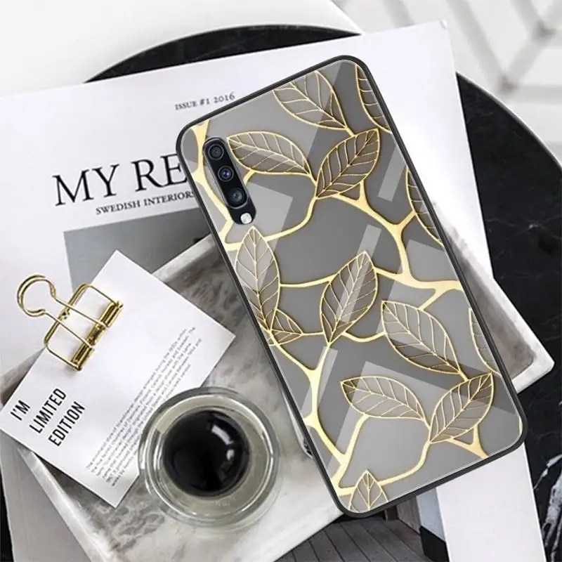 

Gold DIY Painting Tempered Glass For XiaoMi 8SE 6 8lite MIX2S Note 3 Redmi Note 7 5 4 Redmi 6A 5Plus 4X