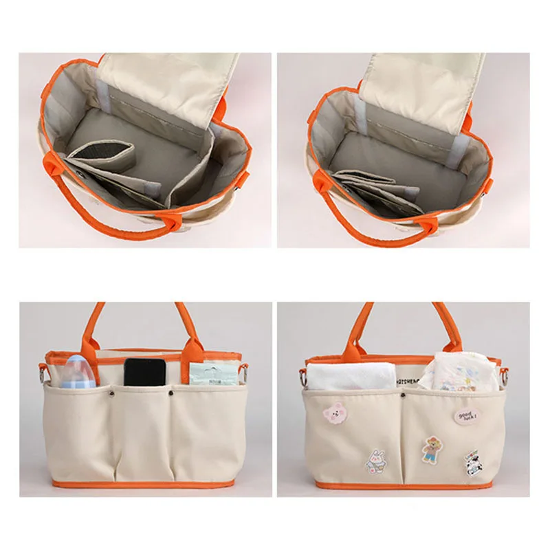 

Women's Fashion Large Capacity Diaper Shoulder Bag Mummy Maternity Bags Stroller Accessory Baby Nappy Changing Tote Nursing Bag
