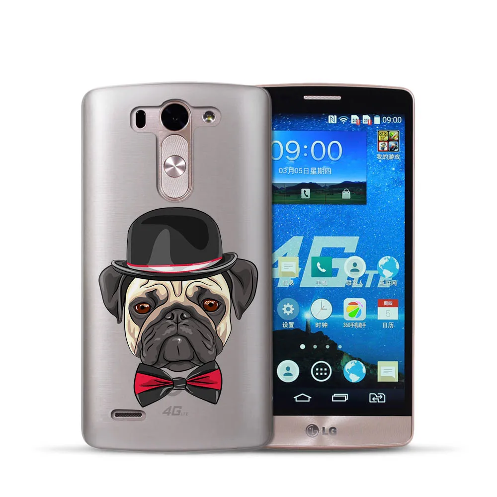 Забавный мультяшный кот собака чехол для телефона Lg X screen Q6 Q8 G5 G6 K4 K10 K8 2018 power 2