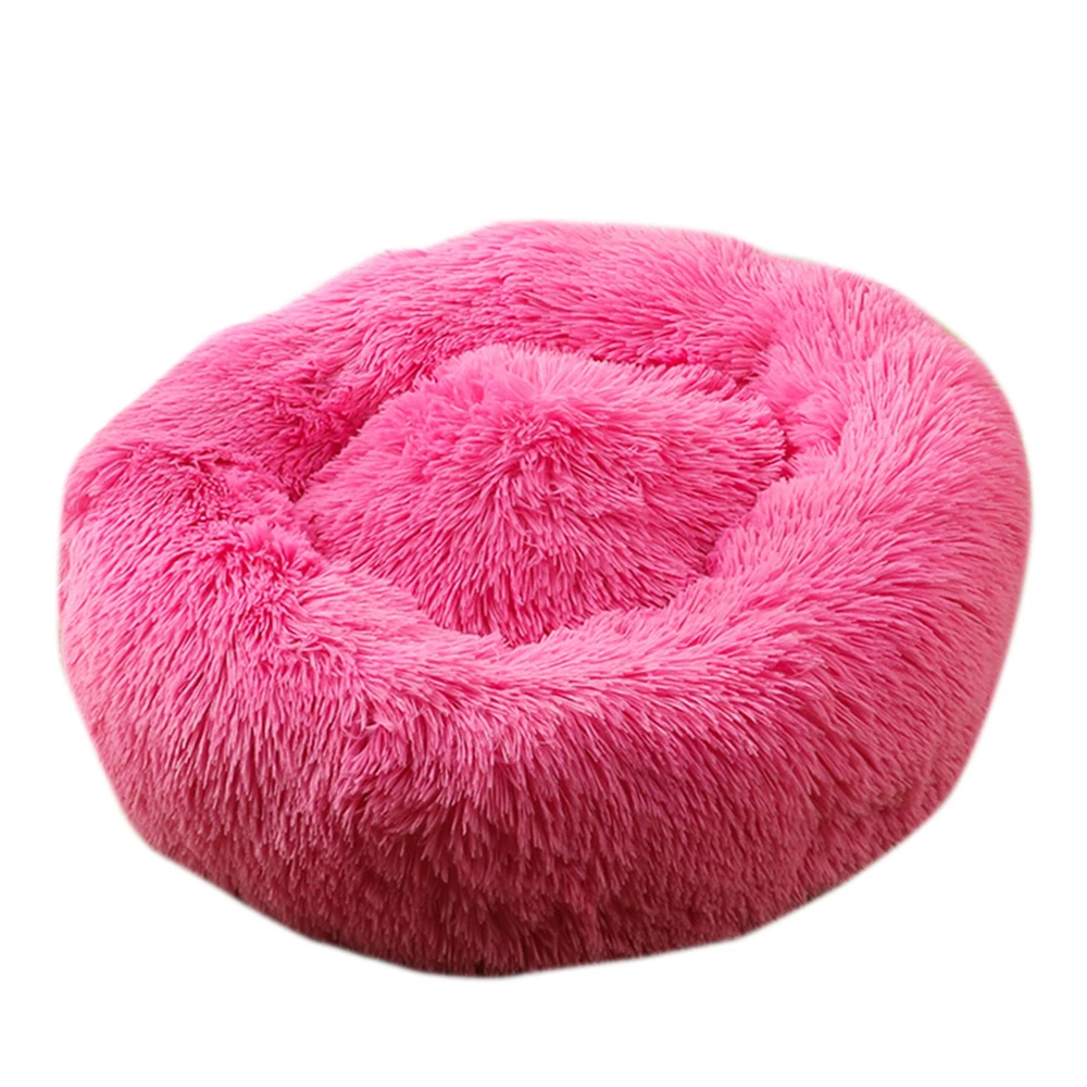 rose red Кровать для питомца, собаки, кошки, кровати, диван для маленьких собак, спальный дом, одеяло, зимнее теплое гнездо, щенок, пещера, Прямая поставка - Цвет: rose red