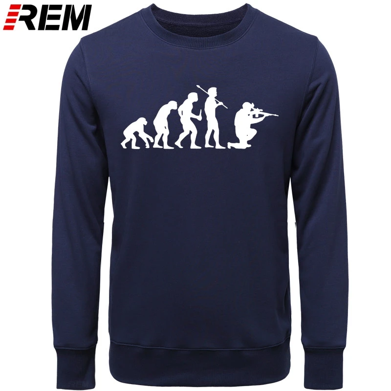 Худи REM Designs Creative Evolution забавные хлопковые мужские повседневные толстовки