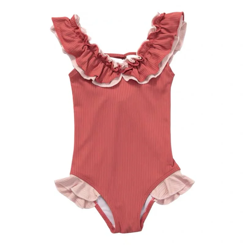 Купальный костюм для родителей и детей Цельный купальник похудения мамы дочки